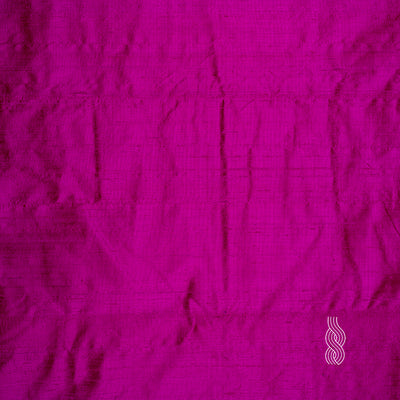 Raw Silk (Dupion) Rani pink