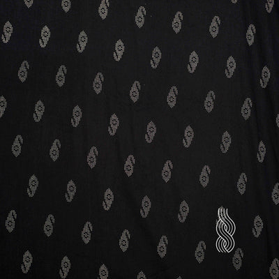 Printed Cotton Digital Mango BW