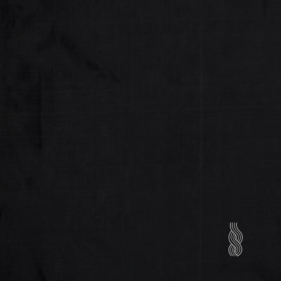 Plain Silk Black