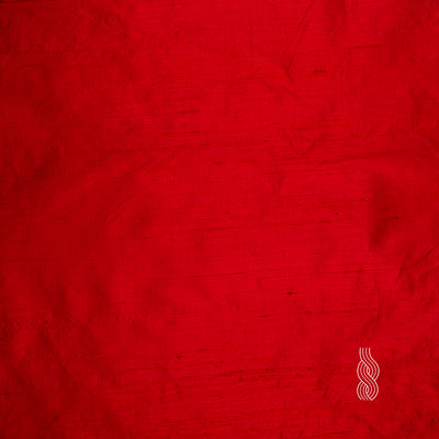 Raw Silk (Dupion) Red