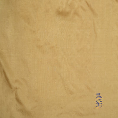 Plain Silk Straw Gold
