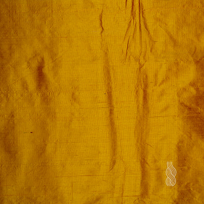 Raw Silk (Dupion) Mustard Yellow