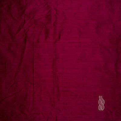 Raw Silk (Dupion) Deep Red