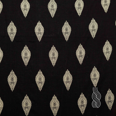 Screen Printed Cotton Black & White